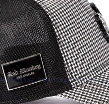 Load image into Gallery viewer, Red Monkey Rich Houndstooth Black RM1485 Limited Edition Unisex Trucker Hat Cap<br>