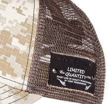 Load image into Gallery viewer, Red Monkey RM Militia Desert Camo Hat RM1050 Limited Edition Unisex Trucker Cap