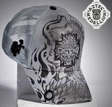 Load image into Gallery viewer, Red Monkey Aztec Medallion Grey RM1247 New Limited Edition Unisex Trucker Hat Cap