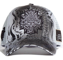 Load image into Gallery viewer, Red Monkey Aztec Medallion Grey RM1247 New Limited Edition Unisex Trucker Hat Cap