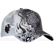 Load image into Gallery viewer, Red Monkey Aztec Medallion Grey RM1247 New Limited Edition Unisex Trucker Hat Cap