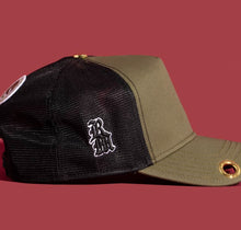 Load image into Gallery viewer, Red Monkey Rooster Olive RM1405 New Limited Edition Unisex Trucker Hat Cap