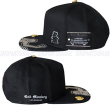 Load image into Gallery viewer, Red Monkey Rising Flat Visor Limited Unisex Trucker Hat Cap RM1414 | 2 Colors