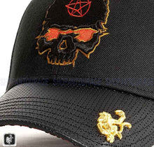 Load image into Gallery viewer, Red Monkey Hell Raiser Black RM1438 New Limited Unisex Trucker Snapback Hat Cap