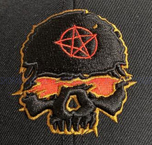 Load image into Gallery viewer, Red Monkey Hell Raiser Black RM1438 New Limited Unisex Trucker Snapback Hat Cap