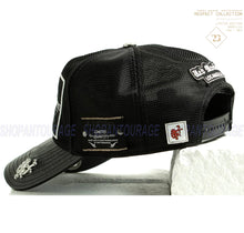 Load image into Gallery viewer, Red Monkey Designs Respect Collection Welder Worker RM1444 New Limited Edition Trucker Snapback Hat Cap Black
