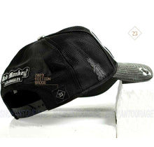 Load image into Gallery viewer, Red Monkey Designs Respect Collection Iron Worker RM1446 New Limited Edition Trucker Snapback Hat Cap Black