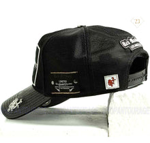 Load image into Gallery viewer, Red Monkey Designs Respect Collection Pipe Fitter RM1445 New Limited Edition Trucker Snapback Hat Cap Black