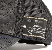 Load image into Gallery viewer, Red Monkey Half Heaven Black RM1449 New Limited Edition Unisex Trucker Hat Cap<br>