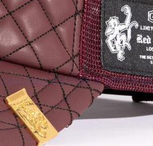 Load image into Gallery viewer, Red Monkey Luxe Burgundy RM1461 New Limited Edition Unisex Trucker Hat Cap