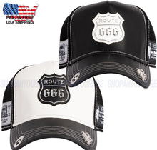 Load image into Gallery viewer, Red Monkey Route 666 New Limited Edition Unisex Trucker Hat Cap RM1464 | 2 Colors