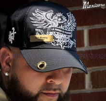 Load image into Gallery viewer, Red Monkey Mexicana Black RM1466 New Limited Edition Unisex Trucker Hat Cap