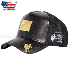 Load image into Gallery viewer, Red Monkey Power To The People RM1467 Limited Edition Trucker Snapback Hat Cap