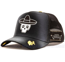 Load image into Gallery viewer, Red Monkey Sombrero Sugar Skull Limited Unisex Trucker Hat Cap RM1470 | 4 Colors