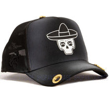 Load image into Gallery viewer, Red Monkey Sombrero Sugar Skull Limited Unisex Trucker Hat Cap RM1470 | 4 Colors