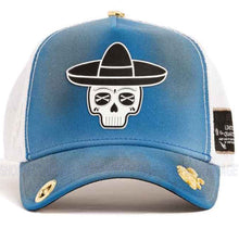 Load image into Gallery viewer, Red Monkey Sombrero Sugar Skull Limited Unisex Trucker Hat Cap RM1470 | 4 Colors