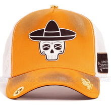 Load image into Gallery viewer, Red Monkey Sombrero Sugar Skull Limited Unisex Trucker Hat Cap RM1470 | 4 Colors