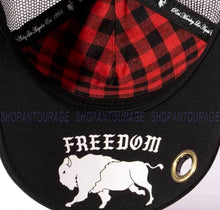 Load image into Gallery viewer, Red Monkey Buffalo Logo Black/Red RM1479 New Limited Edition Unisex Trucker Hat Cap