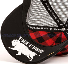 Load image into Gallery viewer, Red Monkey Buffalo Logo Black/Red RM1479 New Limited Edition Unisex Trucker Hat Cap