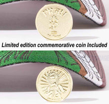 Load image into Gallery viewer, Red Monkey San Judas 2 Burgundy Limited Unisex Trucker Hat RM1480 Cap + Coin