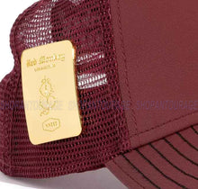Load image into Gallery viewer, Red Monkey San Judas 2 Burgundy Limited Unisex Trucker Hat RM1480 Cap + Coin