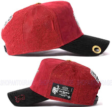 Load image into Gallery viewer, Red Monkey Rich King Burgundy RM1483 New Limited Edition Unisex Trucker Hat Cap