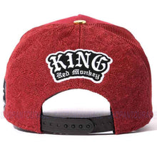 Load image into Gallery viewer, Red Monkey Rich King Burgundy RM1483 New Limited Edition Unisex Trucker Hat Cap