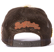 Load image into Gallery viewer, Red Monkey Rodeo Vintage Straw RM1487 New Limited Edition Unisex Trucker Hat Cap