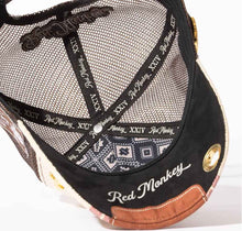 Load image into Gallery viewer, Red Monkey Rodeo Vintage Straw RM1487 New Limited Edition Unisex Trucker Hat Cap