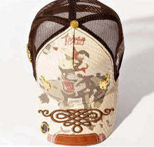 Load image into Gallery viewer, Red Monkey Rodeo Vintage Straw RM1487 New Limited Edition Unisex Trucker Hat Cap
