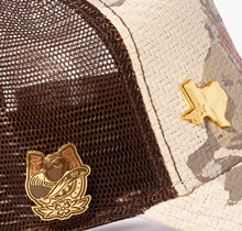 Load image into Gallery viewer, Red Monkey Rodeo Vintage Straw RM1487 New Limited Edition Unisex Trucker Hat Cap