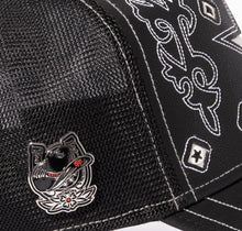 Load image into Gallery viewer, Red Monkey Rodeo Boot Up Black RM1489 New Limited Edition Unisex Trucker Hat Cap