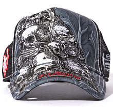 Load image into Gallery viewer, Red Monkey Hear See Speak No Evil RM1493 Limited Edition Unisex Trucker Hat Cap