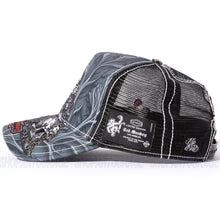 Load image into Gallery viewer, Red Monkey Hear See Speak No Evil RM1493 Limited Edition Unisex Trucker Hat Cap
