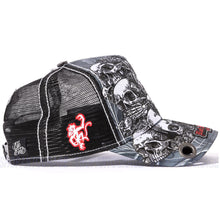 Load image into Gallery viewer, Red Monkey Hear See Speak No Evil RM1493 Limited Edition Unisex Trucker Hat Cap