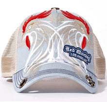 Load image into Gallery viewer, Red Monkey Rooster`24 RM1498 Denim Blue New Limited Unisex Trucker Hat Cap