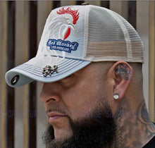 Load image into Gallery viewer, Red Monkey Rooster`24 RM1498 Denim Blue New Limited Unisex Trucker Hat Cap