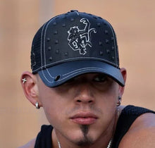 Load image into Gallery viewer, Red Monkey Classico Hard Black RM1509 New Limited Edition Unisex Trucker Hat Cap