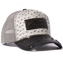 Load image into Gallery viewer, Red Monkey Power Hard AK Grey RM1510 New Limited Edition Unisex Trucker Hat Cap