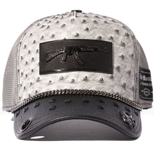 Load image into Gallery viewer, Red Monkey Power Hard AK Grey RM1510 New Limited Edition Unisex Trucker Hat Cap
