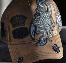Load image into Gallery viewer, Red Monkey Lethal Scorpion RM1513 Limited Edition Unisex Trucker Hat Cap
