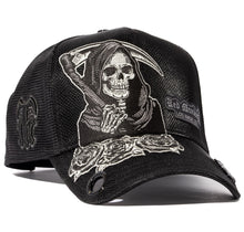 Load image into Gallery viewer, Red Monkey Grim Reaper 2025 Black RM1519 New Limited Edition Unisex Trucker Hat Cap