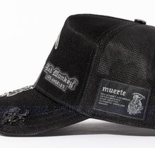 Load image into Gallery viewer, Red Monkey Grim Reaper 2025 Black RM1519 New Limited Edition Unisex Trucker Hat Cap