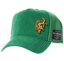 Load image into Gallery viewer, Red Monkey Rich Micro-Suede RM1521 New Limited Unisex Trucker Hat Cap | 2 Colors