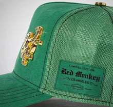 Load image into Gallery viewer, Red Monkey Rich Micro-Suede RM1521 New Limited Unisex Trucker Hat Cap | 2 Colors