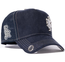 Load image into Gallery viewer, Red Monkey Rich Micro-Suede RM1521 New Limited Unisex Trucker Hat Cap | 2 Colors