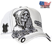 Load image into Gallery viewer, Red Monkey Mercy 2025 White RM1523 New Limited Edition Unisex Trucker Hat Cap