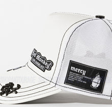 Load image into Gallery viewer, Red Monkey Mercy 2025 White RM1523 New Limited Edition Unisex Trucker Hat Cap