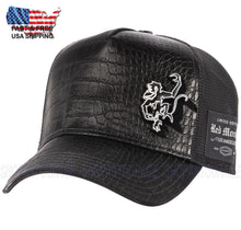 Load image into Gallery viewer, Red Monkey Money Rich Midnight RM1527 New Limited Edition Unisex Trucker Hat Cap
