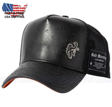 Load image into Gallery viewer, Red Monkey Ostrich XXV RM1529 Limited Edition Unisex Trucker Snapback Hat Cap